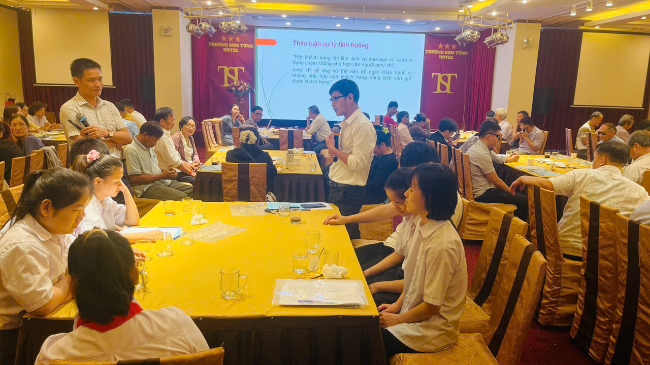 Hình ảnh: Hội thảo “Phòng ngừa ứng phó với bạo lực trên cơ sở giới dành cho người khiếm thị”